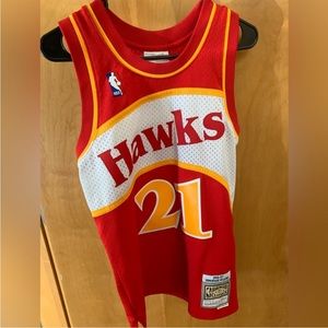 Men’s Dominique Wilkins Mitchell & Ness Jersey